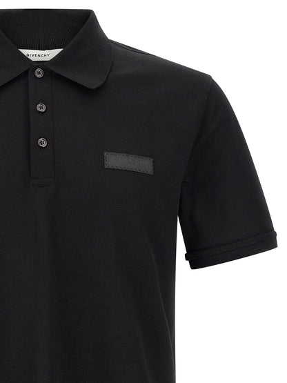 Polo Givenchy homme en coton noir – GI-331549