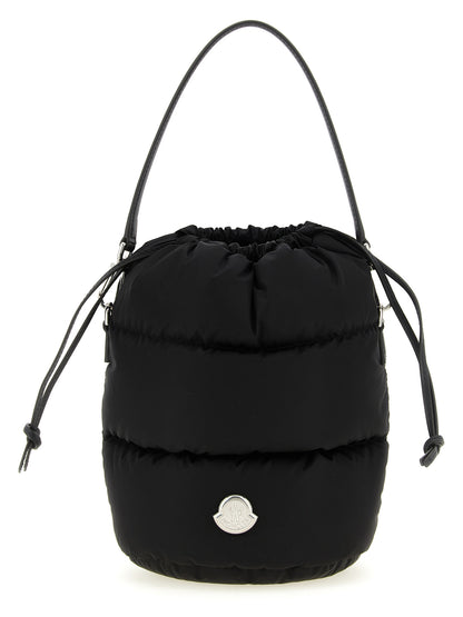 Sac seau Moncler femme en polyamide noir – MO333584BM