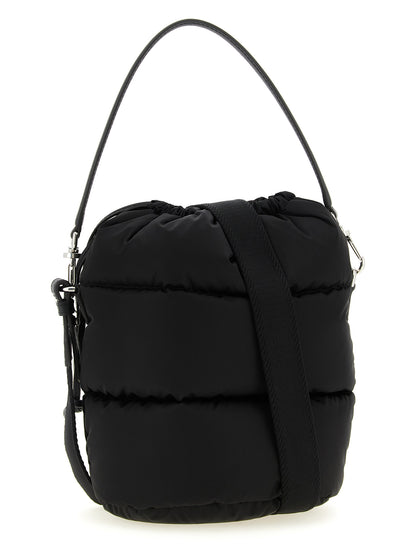 Sac seau Moncler femme en polyamide noir – MO333584BM