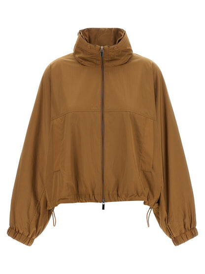 Veste coupe-vent Max Mara femme en polyamide marron – WE-345486