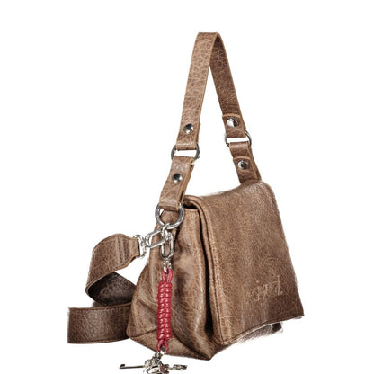 Sac à main Desigual femme Half Venecia 4.0 en polyuréthane marron – DE-48415