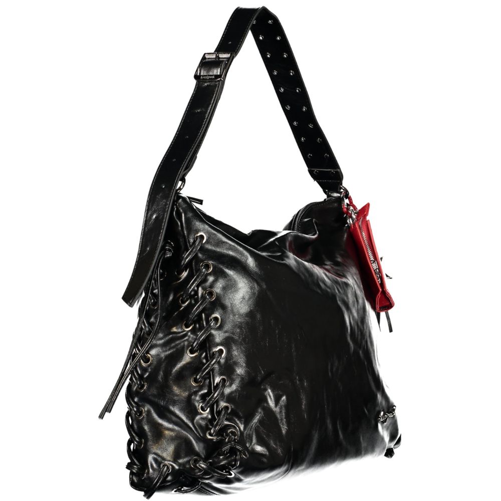 Sac à main Desigual femme Galaxy Leiria en polyuréthane noir – DE-48417
