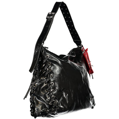 Sac à main Desigual femme Galaxy Leiria en polyuréthane noir – DE-48417