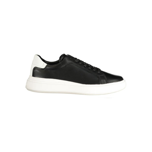 Baskets Calvin Klein homme en cuir noir – CA-48421