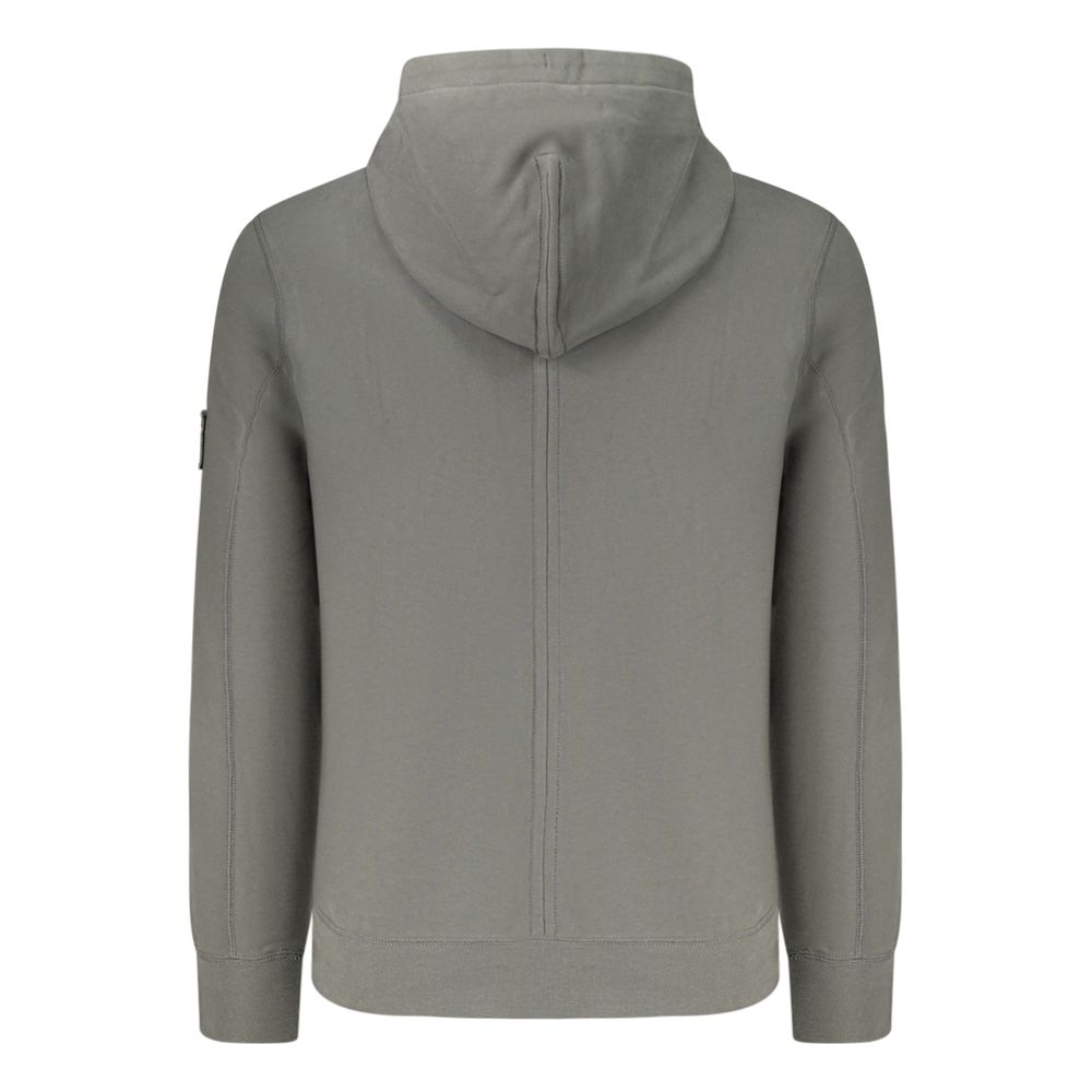 Sweat à capuche Calvin Klein homme en coton vert – CA-48451