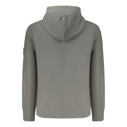 Sweat à capuche Calvin Klein homme en coton vert – CA-48451