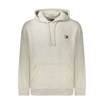 Sweat à capuche Tommy Hilfiger homme en coton gris – TO-48452