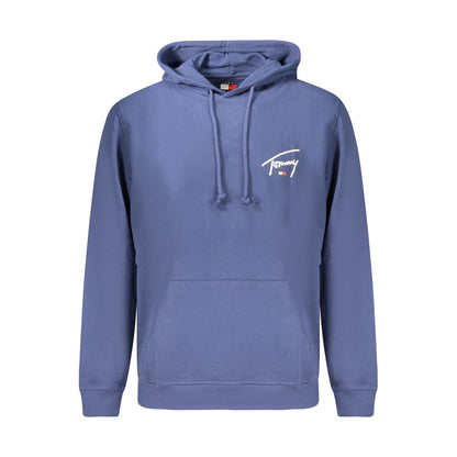 Sweat à capuche Tommy Hilfiger homme en coton bleu – TO-48458