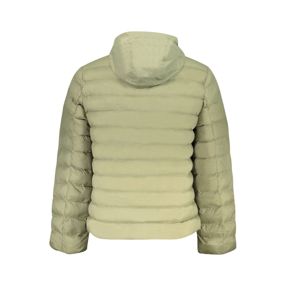 Veste Calvin Klein homme à capuche amovible en polyamide vert – CA-48457