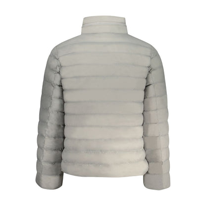 Veste Calvin Klein homme à capuche amovible en polyamide gris – CA-48466