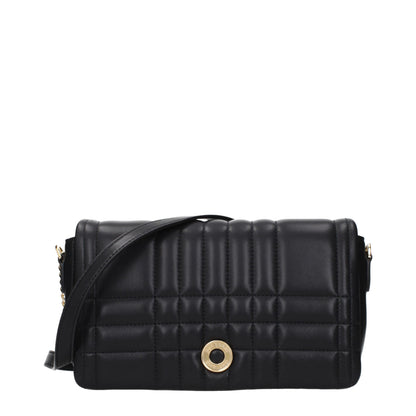 Sac à bandoulière Burberry femme en cuir noir – BU16603213431175BT