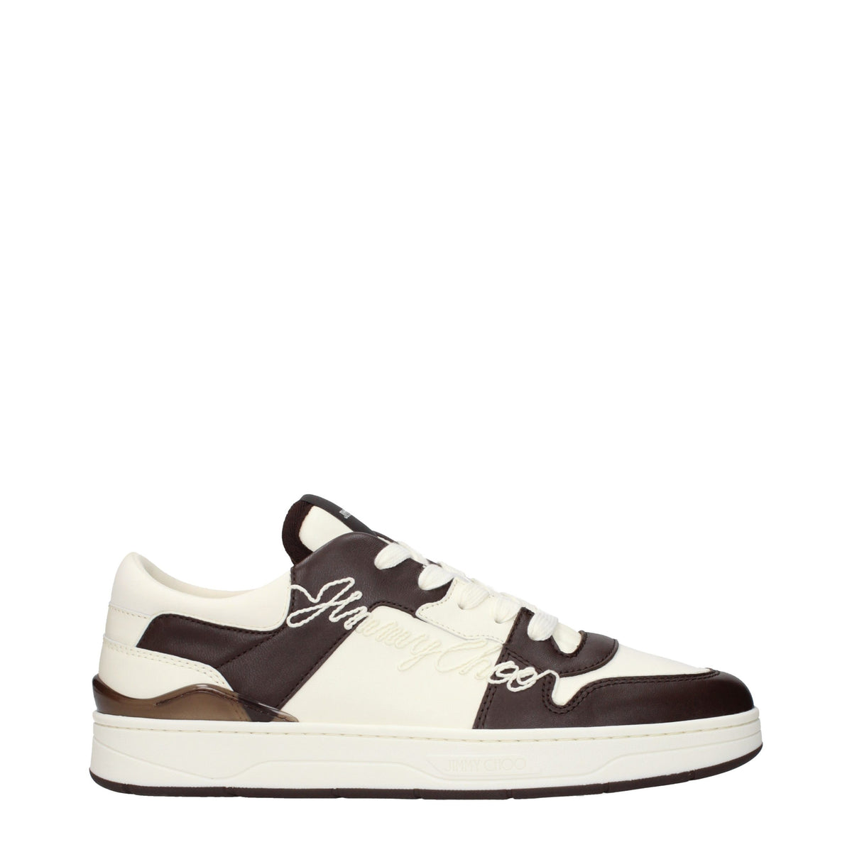 Baskets Jimmy Choo homme en cuir beige – JI-15678509285641