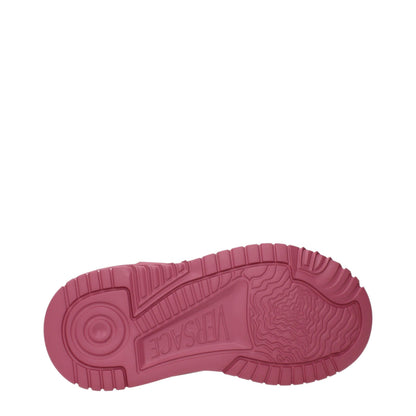 Baskets Versace femme chunky en cuir rose – VE-16611578446215