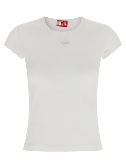 Diesel White Cotton T-Shirt