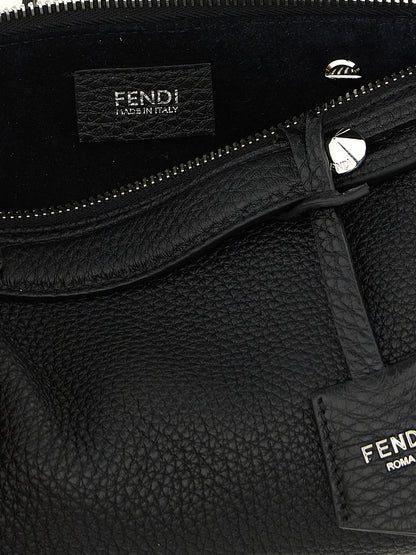 Fendi Black Calfskin Handbag