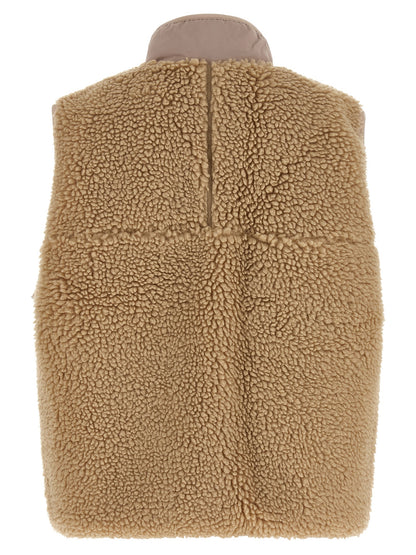 PATAGONIA Beige Polyester Sleeveless Jacket