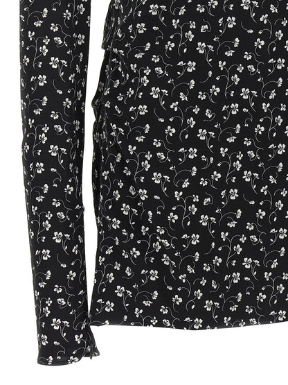 Robe courte Dolce & Gabbana femme en soie noire – DO-345691