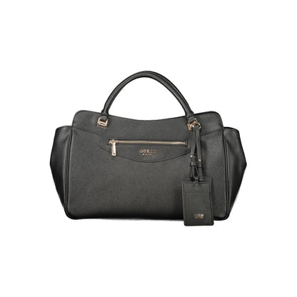 Sac à main Guess Jeans femme Antonia en polyuréthane noir – GU-48550