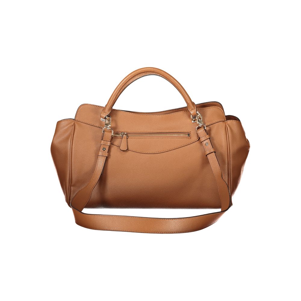 Sac à main Guess Jeans femme Antonia en polyuréthane marron – GU-48546