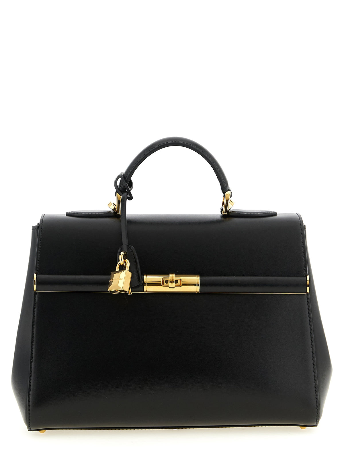 Dolce & Gabbana Damenhandtasche Marlene aus schwarzem Lammleder – DO332997BM