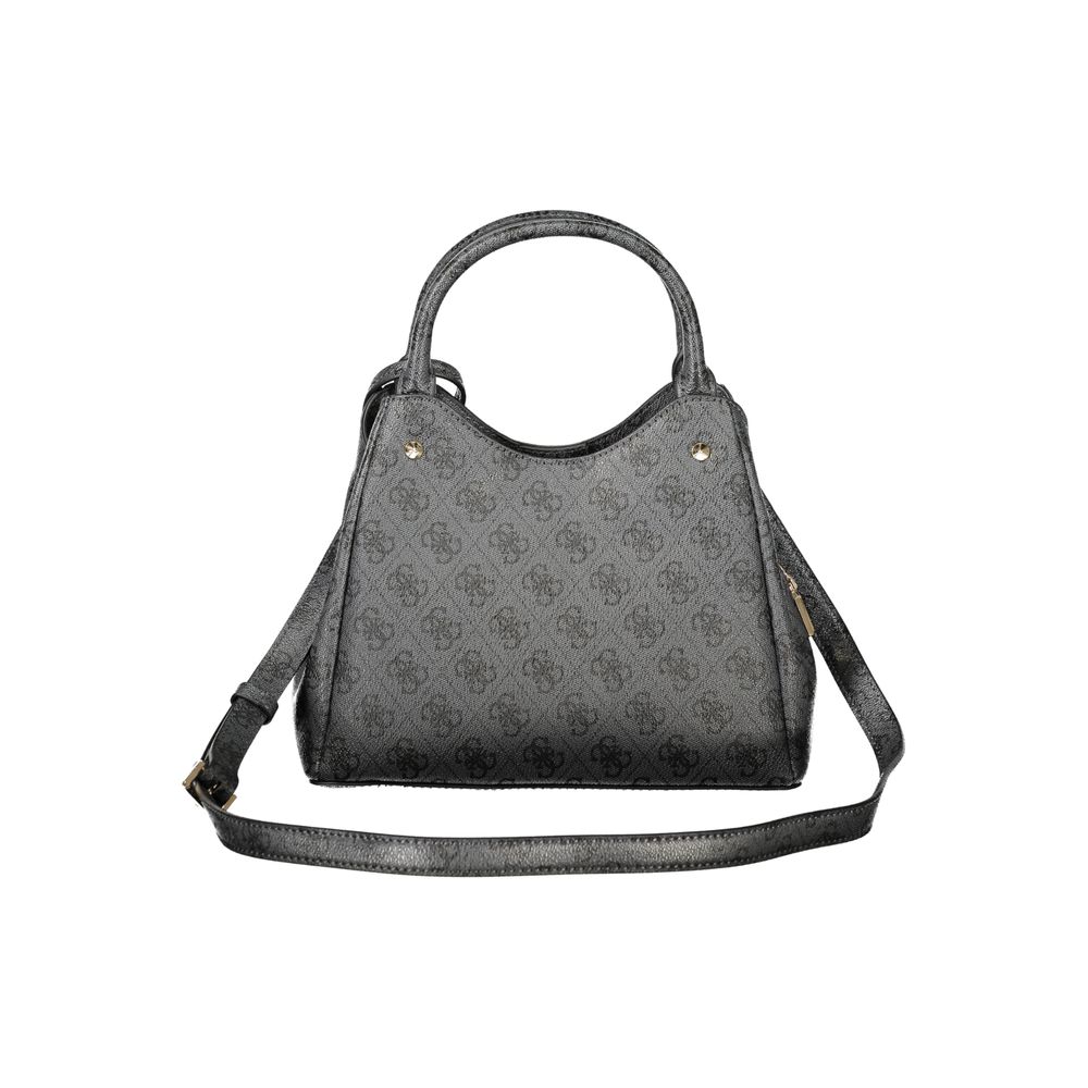 Sac à main Guess Jeans femme Lorella en polyuréthane noir – GU-48495
