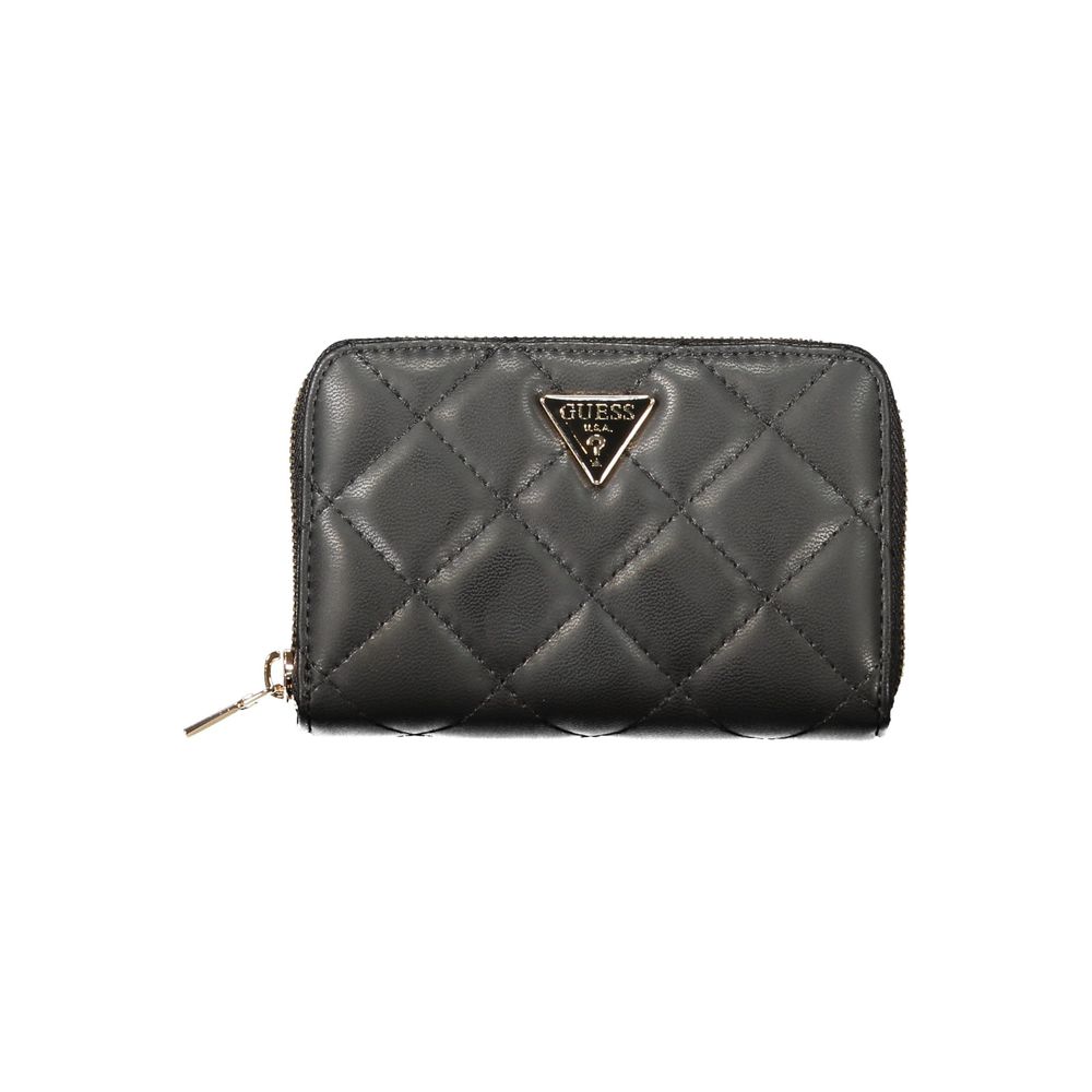 Portefeuille Guess Jeans femme Juliet en polyuréthane noir – GU-48496