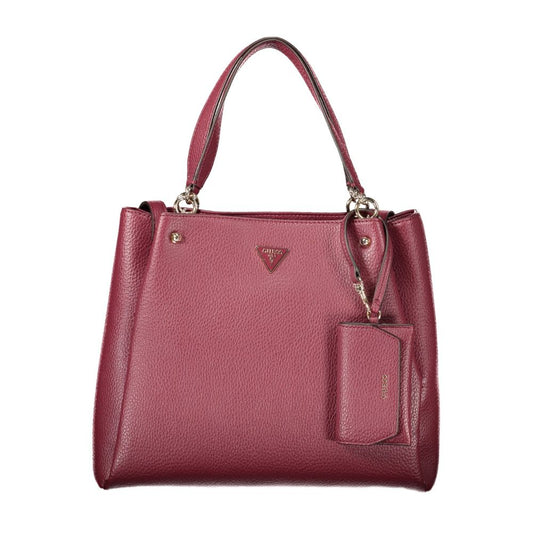 Sac à main Guess Jeans femme Lorella en polyuréthane rouge – GU-48498