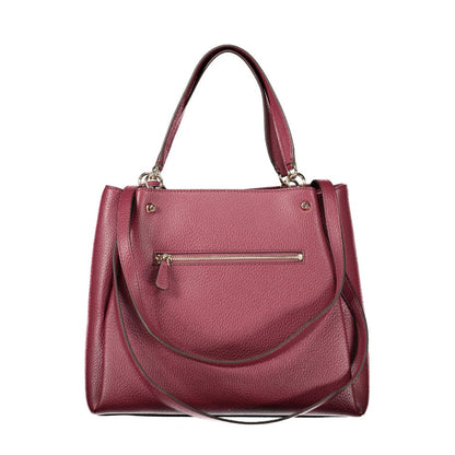 Sac à main Guess Jeans femme Lorella en polyuréthane rouge – GU-48498