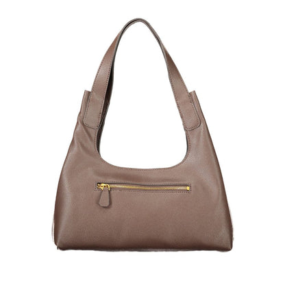 Sac porté épaule Guess Jeans femme Sunset en polyuréthane marron – GU-48502
