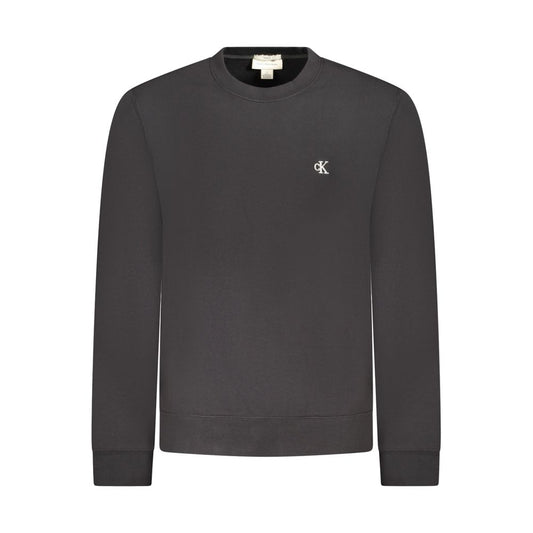 Sweat-shirt Calvin Klein homme en coton noir – CA-48752