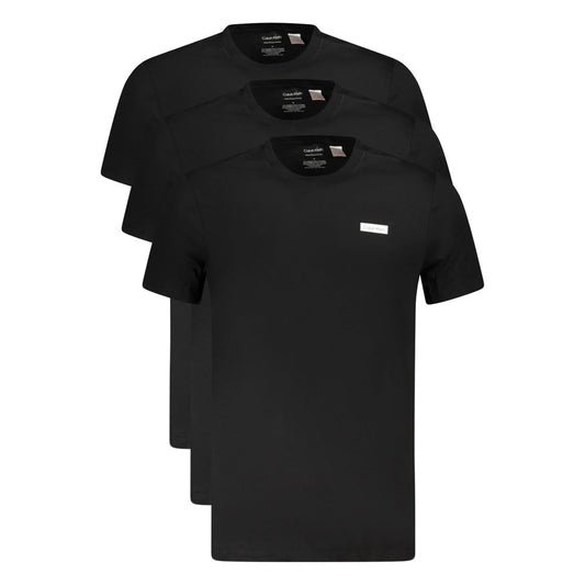 Calvin Klein Black Cotton Men's Undershirt