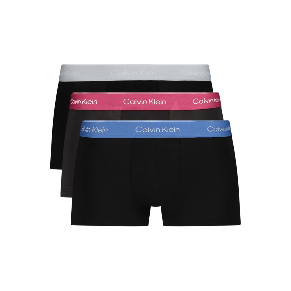 Calvin Klein Black Cotton Men's Boxer