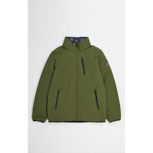 Veste bomber Champion homme en polyamide vert olive – CH-219192