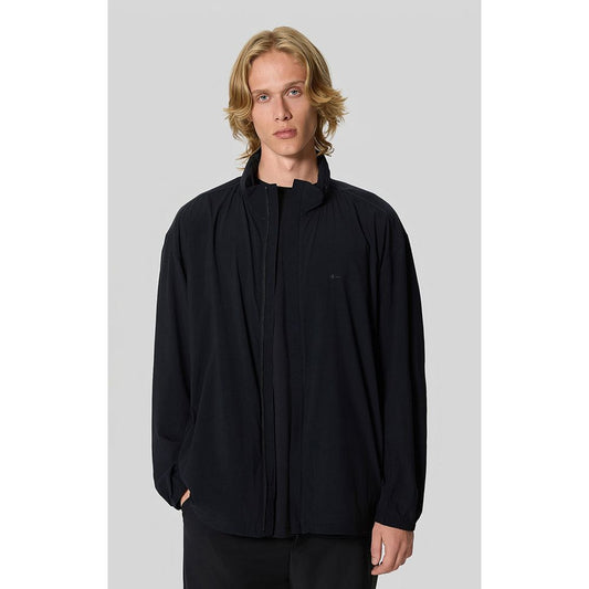 Veste bomber Champion homme en polyamide bleu marine foncé – CH-C3B603