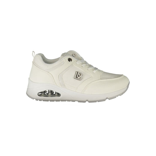Baskets Laura Biagiotti femme en polyuréthane blanc – LA-48869