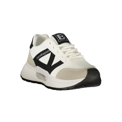 Baskets Laura Biagiotti femme en polyuréthane blanc – LA-48882