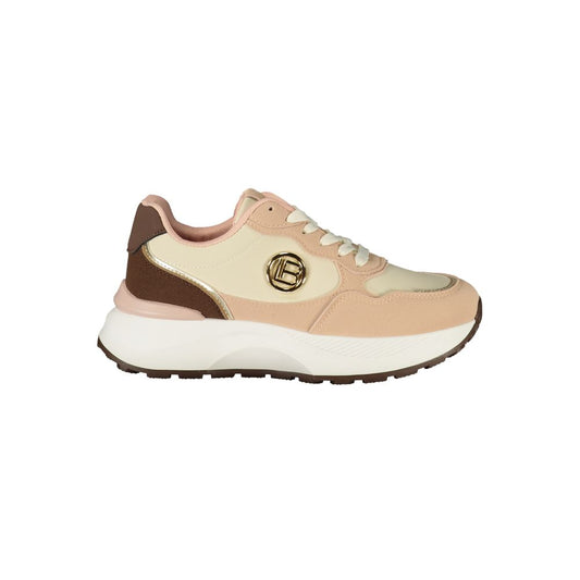 Baskets Laura Biagiotti femme en polyuréthane rose – LA-48886