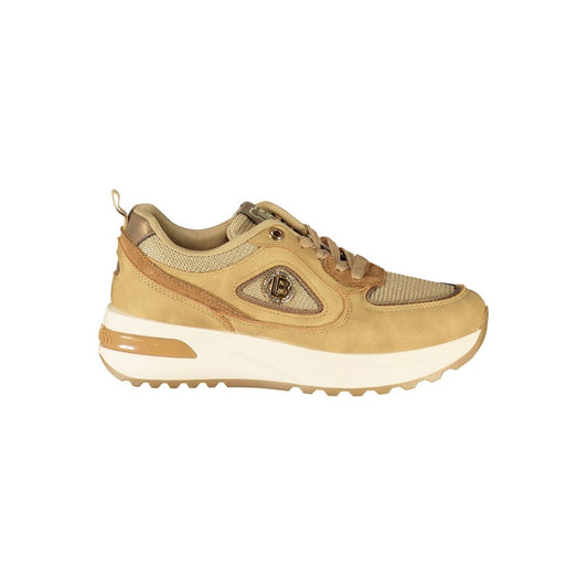 Baskets Laura Biagiotti femme en polyuréthane marron – LA-48894