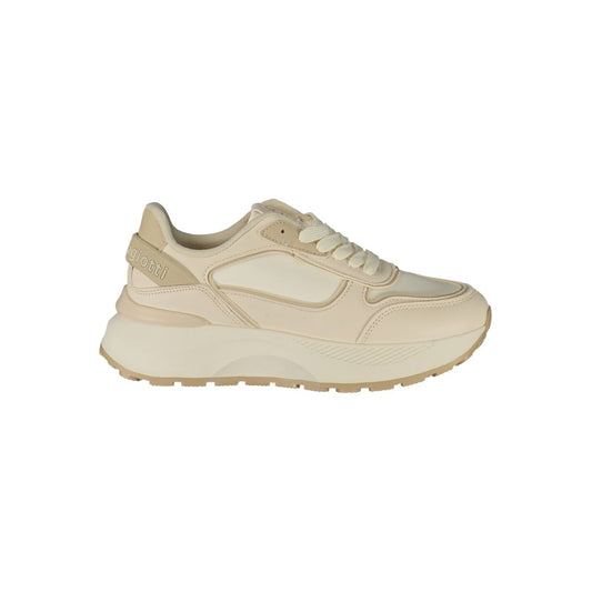 Baskets Laura Biagiotti femme en polyuréthane blanc – LA-48895