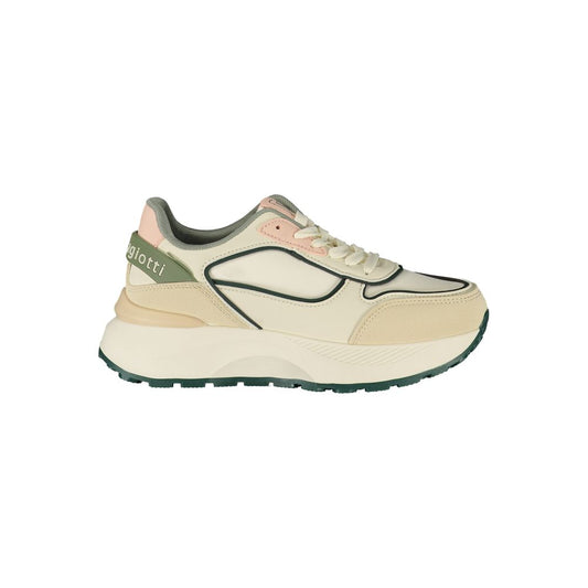 Baskets Laura Biagiotti femme en polyuréthane blanc – LA-48903
