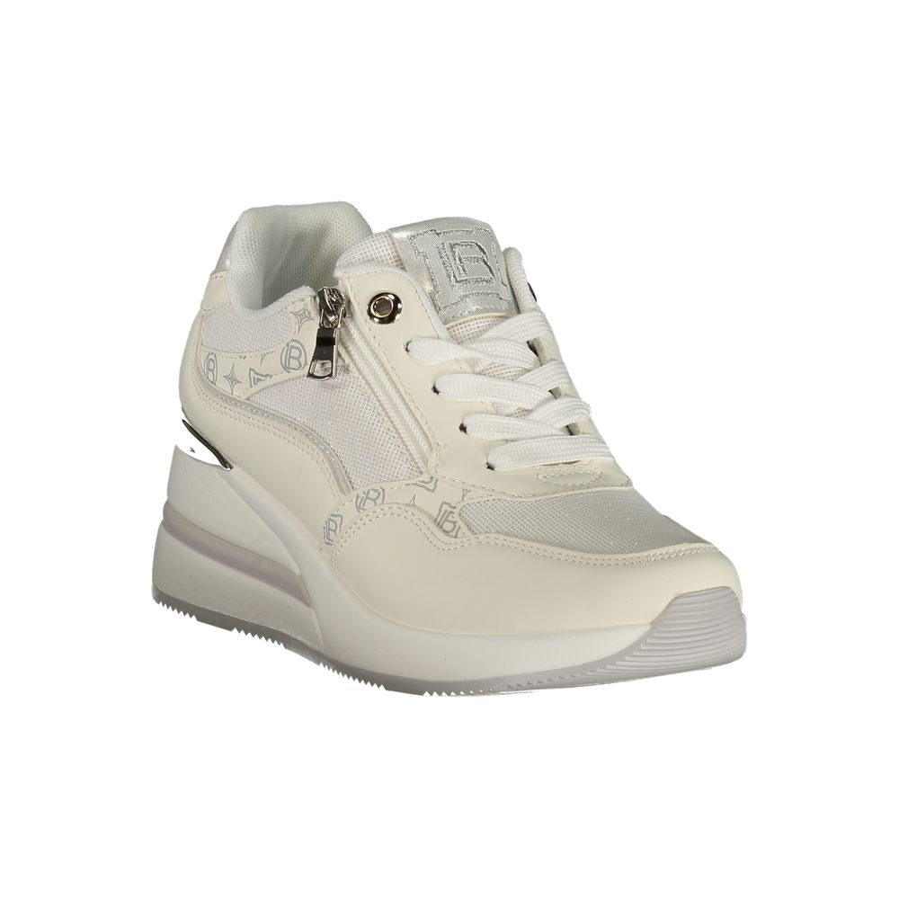 Baskets Laura Biagiotti femme en polyuréthane blanc – LA-48906