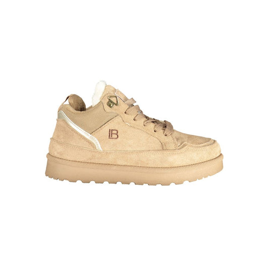 Baskets Laura Biagiotti femme en polyuréthane marron – LA-48918