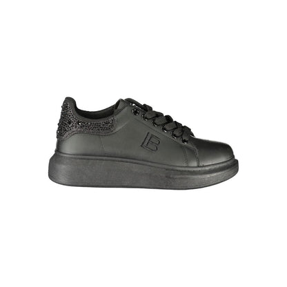 Laura Biagiotti Black Polyurethane Women's Sneaker