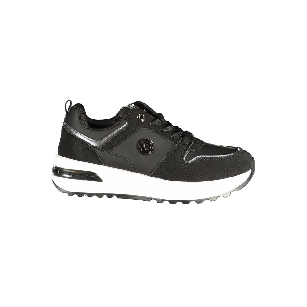 Baskets Laura Biagiotti femme en polyuréthane noir – LA-48926