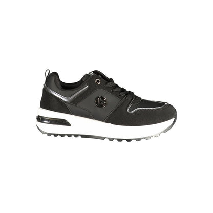 Baskets Laura Biagiotti femme en polyuréthane noir – LA-48926