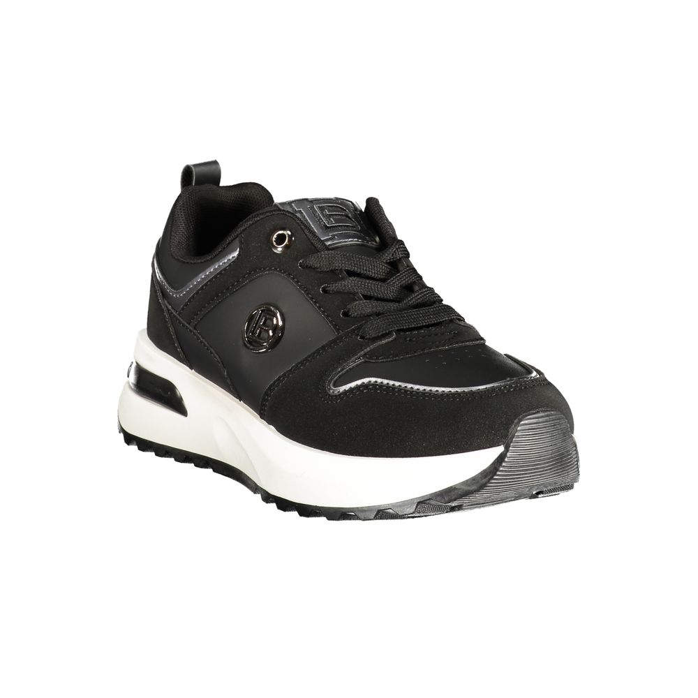 Baskets Laura Biagiotti femme en polyuréthane noir – LA-48926