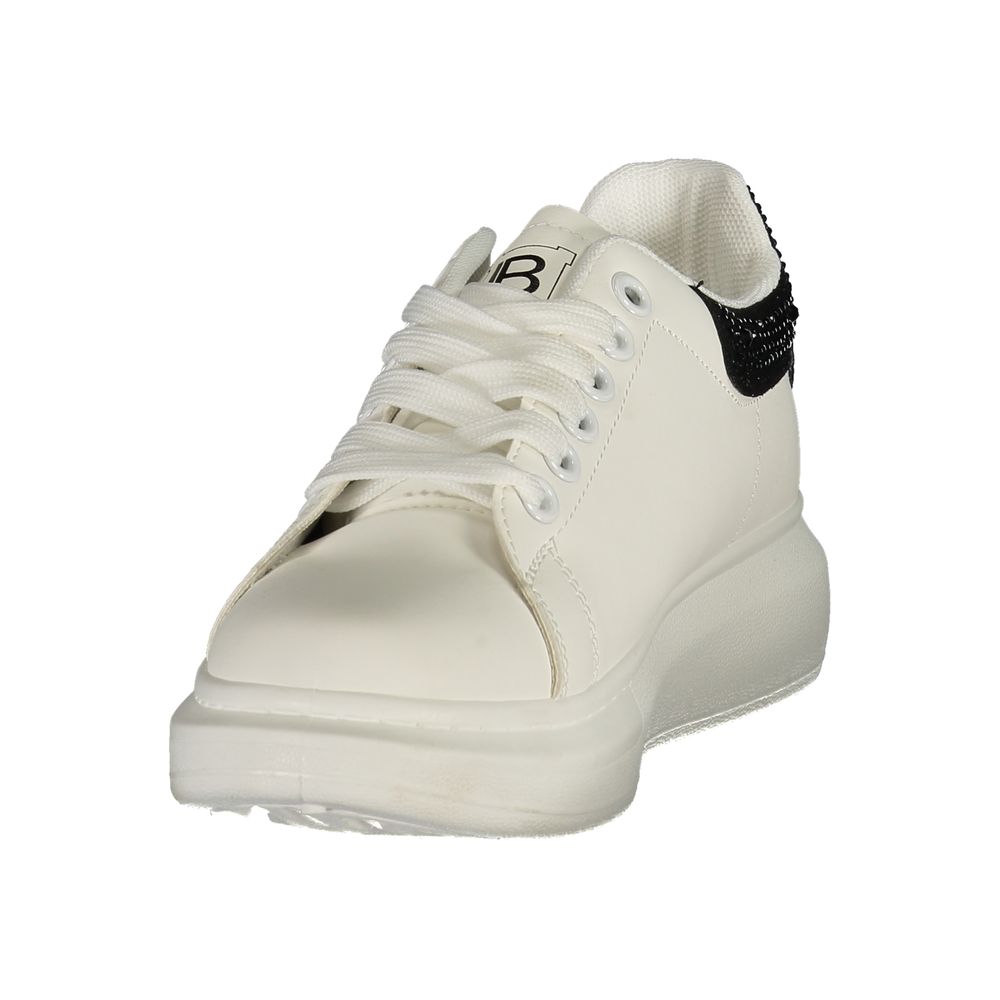 Baskets Laura Biagiotti femme en polyuréthane blanc – LA-48921