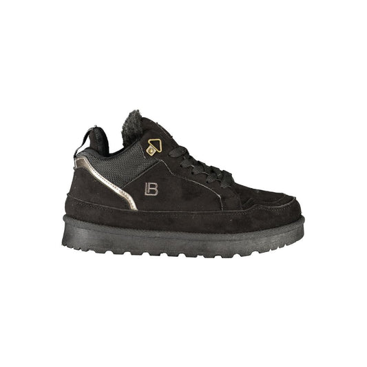 Baskets Laura Biagiotti femme en polyuréthane noir – LA-48924