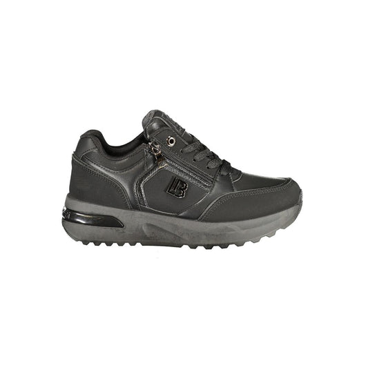 Baskets Laura Biagiotti femme en polyuréthane noir – LA-48922