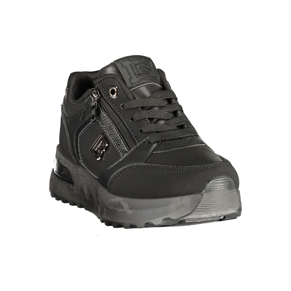 Baskets Laura Biagiotti femme en polyuréthane noir – LA-48922